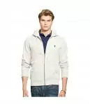 polo ralph lauren full zip hoodie small polo gray